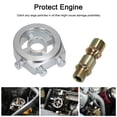 thumbnail image 5 of Adapter,Filter Cooler Sandwich Car Oil Filter Universal Car Adapter Oil Temperature Oil Filter Cooler Plate Adapter Oil Temperature Oil Pressure Oil Temperature Oil Sandwich Plate Buzhi Hxber, 5 of 6