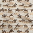 thumbnail image 1 of oneOone Cotton Poplin Twill Tawny Brown Fabric Cowboy Sewing Material Print Fabric By The Yard 56 Inch Wide, 1 of 5