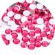 thumbnail image 1 of 1440 piezas SS20 0.197 in diamantes de imitación planos para uñas, manualidades, purpurina, gemas redondas, cristales, ropa, zapatos (rojo rosa claro), 1 of 5