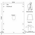 thumbnail image 2 of Chaquetas impermeables ligeras, reutilizables, antidesgarros, transpirables, impermeables multiusos con capucha, manta protectora plegable, lona de refugio, ideal para exteriores, camping,, 2 of 6