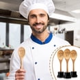 thumbnail image 2 of WQNZMADO 3 Pieces Golden Spoon Award Trophies Set Chili Cook Off Wood Spoon Prizes Wooden Engraved with Trophy Base Cooking, 2 of 4