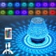 thumbnail image 1 of Lámpara de mesa de cristal, lámpara de noche LED RGB sensible al tacto, lámpara de noche táctil con 16 colores cambiantes, luz de ambiente recargable para dormitorio, habitación infantil, sala de esta, 1 of 5