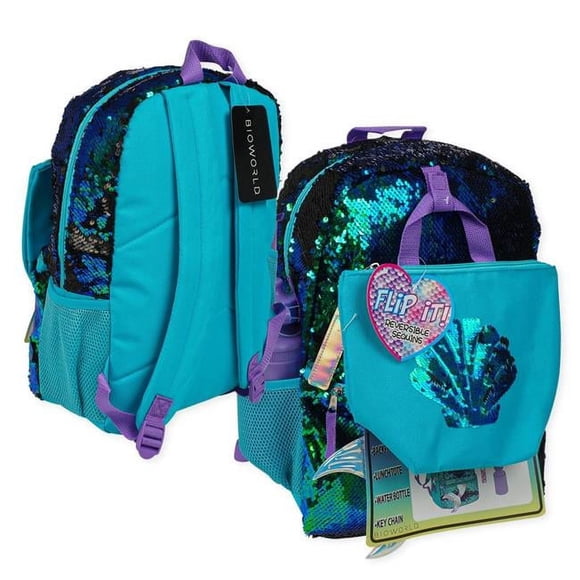 DDI 2346384 16" Mermaid Backpack - Teal - 4 Piece Case of 6
