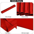 thumbnail image 3 of Wehilion 20 Pack Satin Table Runner 12 x 108 Inch Long Bright Silk Table Runner Smooth Fabric Table Decor Dinner Party Table Runner for Wedding Banquet Party Decoration, Red, 3 of 6
