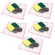 thumbnail image 2 of Bola de alambre de acero, 5 juegos de paños de cocina de alambre de acero, herramienta para limpiar platos, construcción robusta, 2 of 12