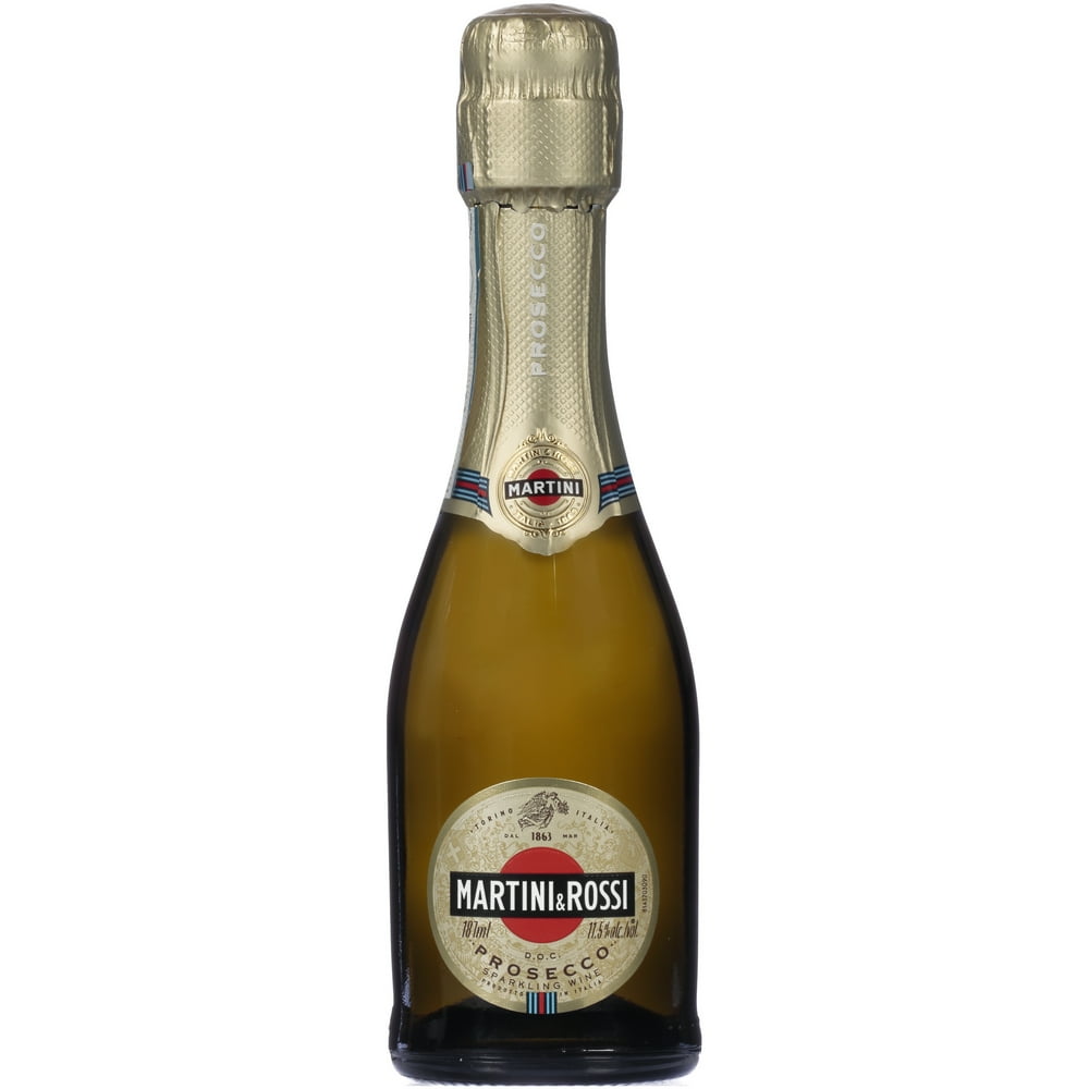 Martini & Rossi® Prosecco D.O.C. Extra Dry Sparkling Wine 187mL Glass Bottle