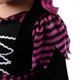 thumbnail image 4 of Vestido de bruja negra Rongrui para Halloween, diseño de rayas de estilo terror para niños y adultos., 4 of 4