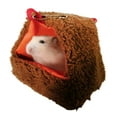 thumbnail image 2 of Winter Warm Plush Guinea Pig Tent Bed, Small Pet Hanging Hammock Bed Nest Cage Accessories for Sugar Glider Ferret Squirrel Hamster Bedding Hideout Playing Sleeping, 2 of 8