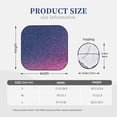 thumbnail image 3 of Sikiie Violet Glitter Print Foldable Car Windshield Sun Visor, Car Window Sunshade Suitable for Sedan, SUV and Truck Car Accessories-Small, 3 of 6