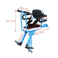 thumbnail image 2 of Quick Release Front Mount Child Bicycle Seat Kids Saddle Mountain Bike Children Safety Front Seat Saddle, 2 of 7