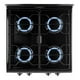 thumbnail image 5 of Estufa Parrilla De Gabinete A Gas Lp De 4 Quemadores Garell Color Negro, 5 of 7