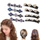 thumbnail image 1 of Pinzas para el cabello trenzadas con piedras de cristal brillantes, pinzas para el cabello con diamantes de imitación pequeñas, pinzas para el cabello trenzadas para mujeres (8 piezas-B), 1 of 7