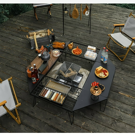 Stainless Steel Folding Portable Barbecue Grill, Outdoor BBQ Barbecue Charcoal Grill, Suitable For 2 To 5 People