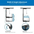 thumbnail image 6 of Mount-It! Under desk Deluxe CPU Mount with Sliding Track, 6 of 8
