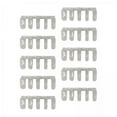 thumbnail image 1 of jinwen 6x10Pcs Loose Leaf Binder Rings Kids Binding Rings for Album Travel Diary Home Clear, 1 of 9