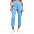 thumbnail image 5 of Guluxicc Women's Golf Pants Elastic Waist Straight Leg Long Trousers Business Casual Wear for Summer Casual Outfits, 5 of 8