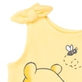 thumbnail image 6 of Disney Winnie the Pooh Baby Girls' Sleeveless Romper Pajama and Headband Set Light Yellow Winnie the Pooh and Piglet, 6 of 7