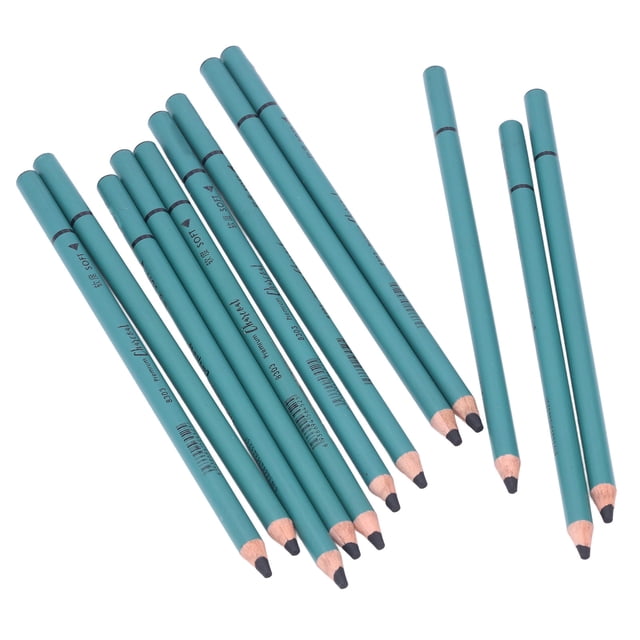 Bolígrafo De Carbón, Lápices De Carbón Buen Efecto Colorante Escriba Suavemente Fácil De Usar Uso A Largo Plazo Carbón Flexible Para Regalos Para Dibujar Para Pintar