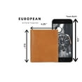 thumbnail image 6 of Texan Bull Euro Style Leather Wallets | Bifold Hipster | Credit Card Holders, 6 of 6