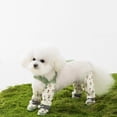 thumbnail image 3 of Pet AntiDust Pants, Waterproof & Anti-Slip PawProtectors, Adjustable with Suspender Boots for Outdoor Walking Hiking Rain, Suitable for Small, Medium Dogs, 3 of 10