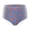 thumbnail image 4 of sovlvnd Panties for Women Sexy Honeycomb Underwear For Women's Mid Waist Seamless Pure High Stretch Underwear for Women Panties, 4 of 5
