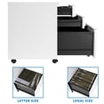 thumbnail image 3 of Mount-It! Rolling Filling Cabinet | Lockable with 3 Drawers, 3 of 6