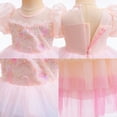 thumbnail image 5 of LOEL Girls Rainbow Tulle Dress Princess Puffy Dress Wedding Pageant Party Easter Ball Gown Flower Girls Dress, 5 of 9