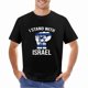 thumbnail image 1 of I STAND WITH ISAEL Shirt Support Israel Tops Israel Clench Fist T-shirt, 1 of 5