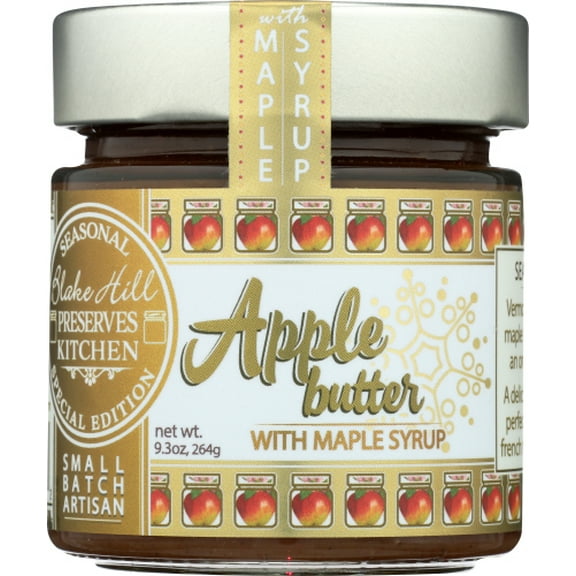 (Pack of 6) Blake Hill Butter Apple & Maple Syrup 10 oz