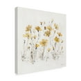 thumbnail image 2 of Trademark Fine Art 'Wildflowers III Yellow on White' Canvas Art by Lisa Audit, 2 of 3