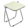 thumbnail image 4 of jifeng TV Tray Table Folding TV Tray Table Small Dining Chair Space Saving Coffee Table champagne, 4 of 9