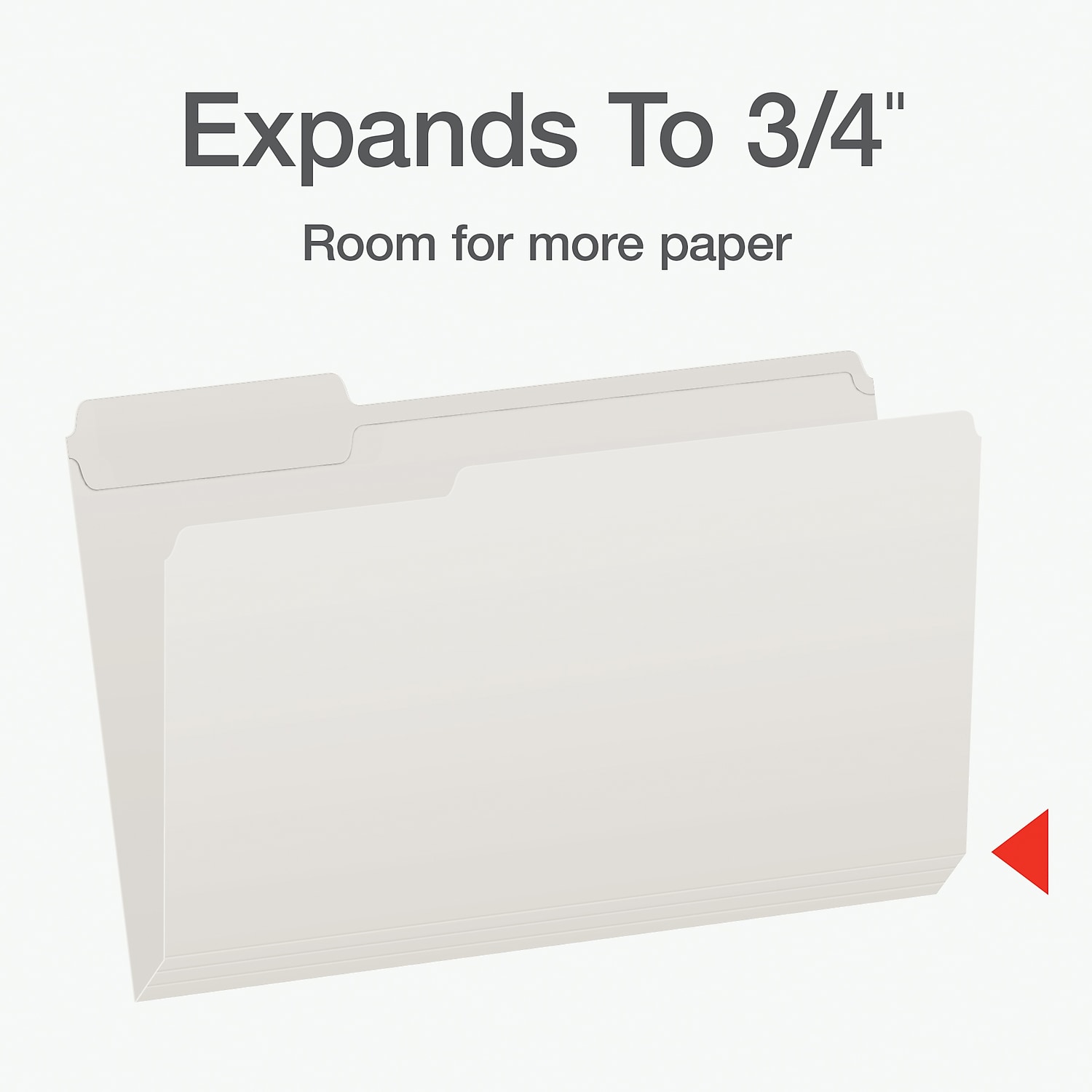 Pendaflex Heavy Duty File Folder 1/3-Cut Tab Assorted Legal Size White 100/Box (1007034)