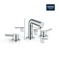 thumbnail image 3 of GROHE Silver Concetto Lavatory Wideset Faucet, 3 of 7
