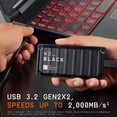 thumbnail image 2 of WD_BLACK SSD de unidad de juego P40 de 2 TB Microsoft Xbox, 2 of 3