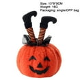 thumbnail image 3 of Halloween Decorations,Witch's Foot Pumpkin Doll Ornament,Witch Footed Pumpkin High Quality Halloween Decorations Desktop Ornament, 3 of 4