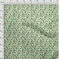 thumbnail image 4 of oneOone Cotton Jersey Green Fabric Whale Craft Projects Decor Fabric Printed By The Yard 58 Inch Wide, 4 of 6