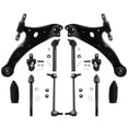 thumbnail image 7 of Detroit Axle - Front 14pc Suspension Kit for 2004 2005 2006 2007 Toyota Highlander, 2 Struts 2 Lower Control Arms 2 Lower Ball Joints 4 Tie Rods 2 Sway Bars 2 Boots & Bellows, 7 of 7