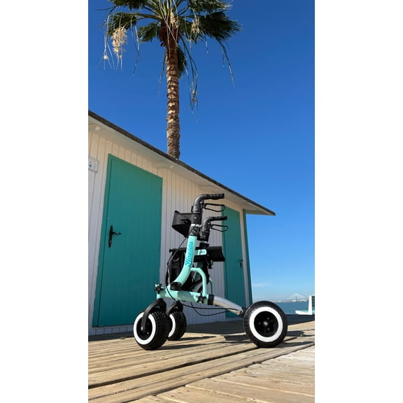 Novaf Rollator Walker Vintage FLORIDA, Blue