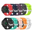 thumbnail image 2 of Correa de silicona de repuesto para reloj Garmin Forerunner 245 645 Music, color azul medianoche, 2 of 4