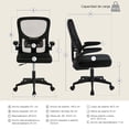 thumbnail image 3 of Silla Para Escritorio Y Oficina Ergonomica Altura Ajustable XPross  XP-SO-CML-B, 3 of 7