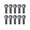 Grey, variant on Precise Metal Ball Joint for Remote Control Car Steering Linkages Aluminum Alloy