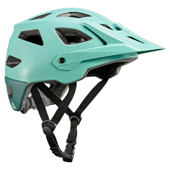 Ozark Trail Adult Rechargeable Light-Up Bike Helmet, Mint, 6-Mode LED, Ages 14 