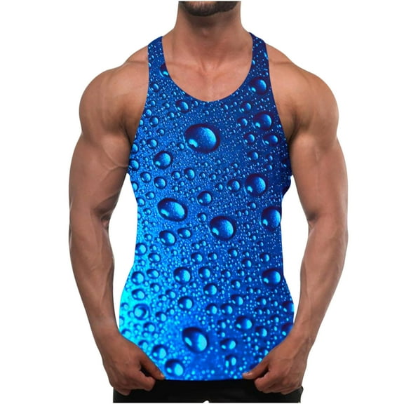 Oktoberfest Tank Tops for Men,Men's Quick Dry Sport Tanks Shirts for Bodybuilding Gym Athletic Jogging Running