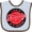 Blue and Chocolate, variant on Inktastic I Love My Daddy Boys or Girls Baby Bib