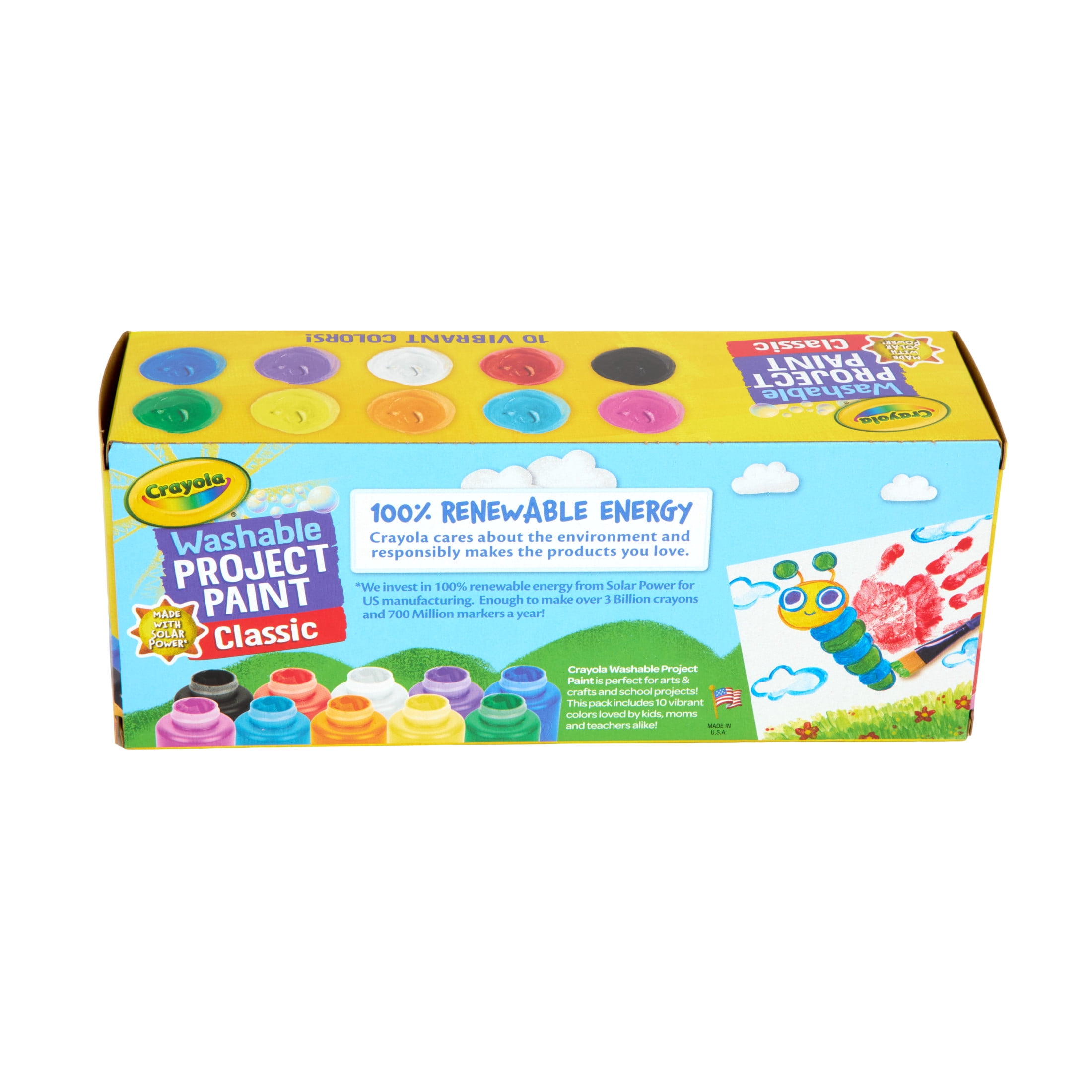 (3 pack) Crayola 2 oz Flat Tempera 1Count 1Pack