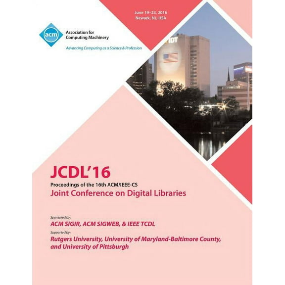 JCDL 16 IEEE ACM Joint Conference On Digital Libraries (Paperback)