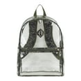 thumbnail image 3 of Eastsport Unisex Childrens Clear Backpack with Pencil Case 2-Piece Set Camo, 3 of 7