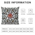 thumbnail image 5 of SHANXI Throw Pillow Covers Black and White Print Cushion Cover Soft Pillow Cases for Home Sofa Bed Chair Car Office Decorative 20x20in, 5 of 5