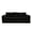 Black, variant on 76" Convertible Futon Sofa Bed,Folding Boneless Floor Couch with Deep Seat,Cloud Corduroy Fold Out Sleeper Sofa with Memory Foam Cushion for Living Room,Bedroom,Green