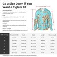 thumbnail image 6 of Picia World Travel Line Icons Map Women's Men's UPF 50+ Sun Protection Hoodie Shirt Long Sleeve SPF Fishing Outdoor UV Hiking Lightweight Shirts-, 6 of 9